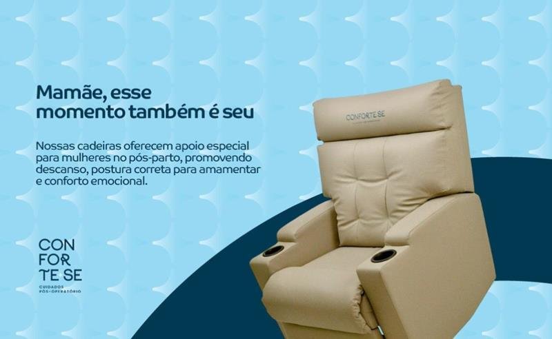 Locação de poltronas para pós operatório em Contagem fortalece recuperação domiciliar com mais segurança