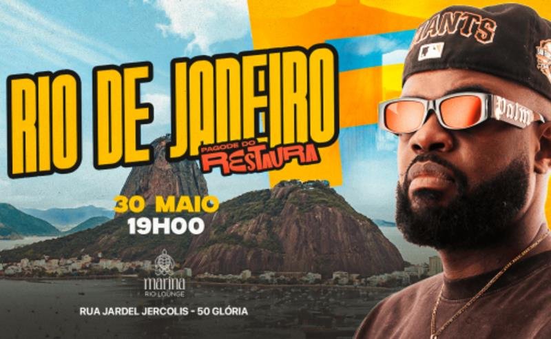 Pagode Restaura volta ao Rio de Janeiro dia 30 de maio