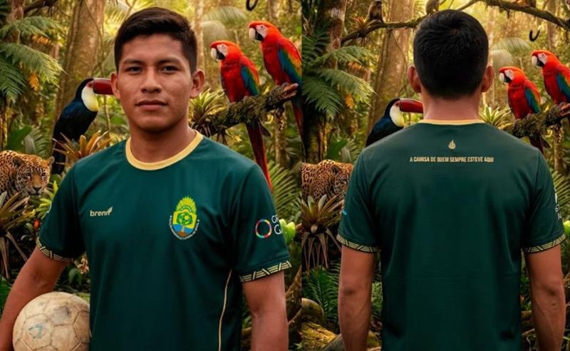 Uma Penca lança a camisa da Seleção Indígena de Futebol do Brasil e das Américas em edição limitada