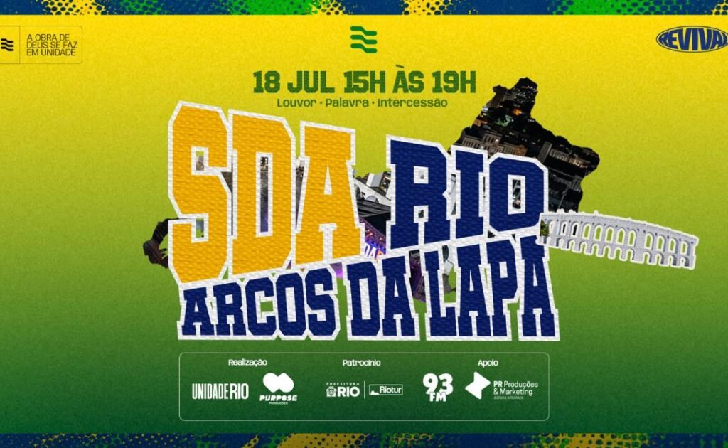 UnidadeRIO promove 6ª edição da Semana do Avivamento com grande encontro nos Arcos da Lapa